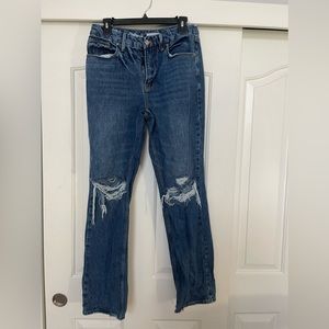 Good American jeans. Good 90s straight leg. size 8/29.